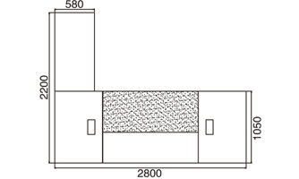 SW- 7028 班臺/ Manager Desk